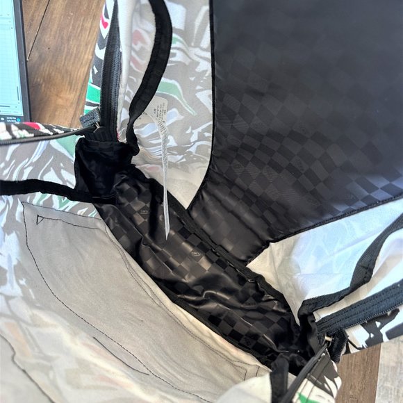 Vans OLD SKOOL Off The Wall Backpack NEW Realm Abstract School Bag … - Picture 6 of 8